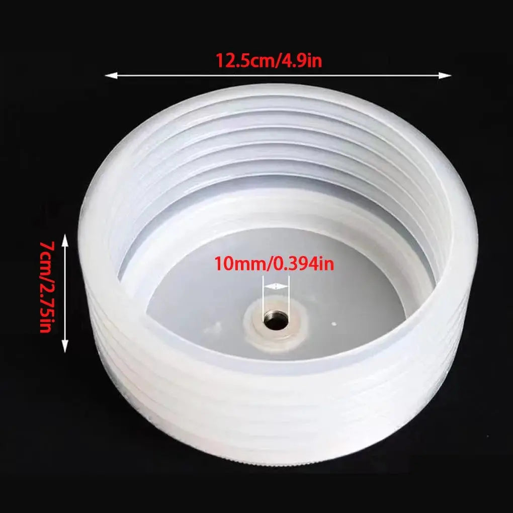 125/160/200mm Hole Opener Dust Cover Ceiling Wood Plasterboard Downlight Hammer Drilling Cover Perforated Ash Dust Cover by InterCyprus Trading Ltd