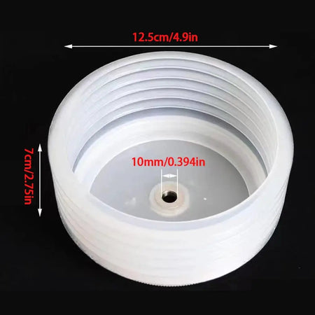 125/160/200mm Hole Opener Dust Cover Ceiling Wood Plasterboard Downlight Hammer Drilling Cover Perforated Ash Dust Cover by InterCyprus Trading Ltd