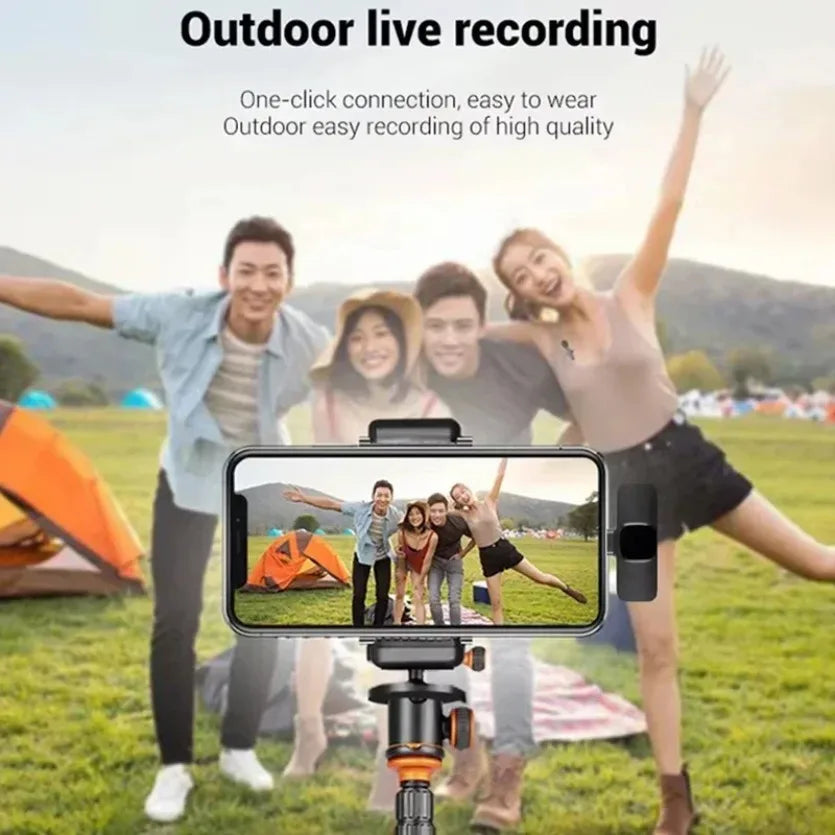 XIKCU Wireless Lavalier Microphone