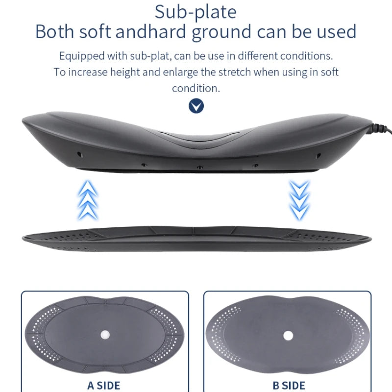 Multi-Level Back Vibration Electric Waist Massager with Heat Therapy