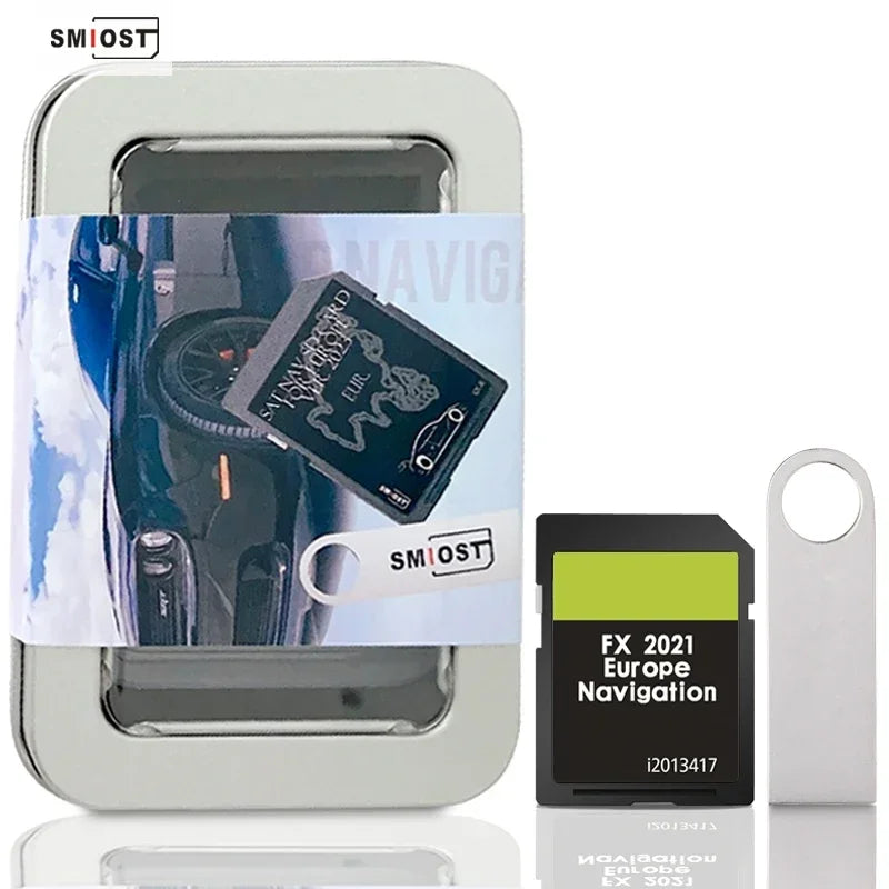 New C-Max Sat Nav SD Card Ford Mondeo 2021 - Europe Maps CHINA / FX 2021 with USB