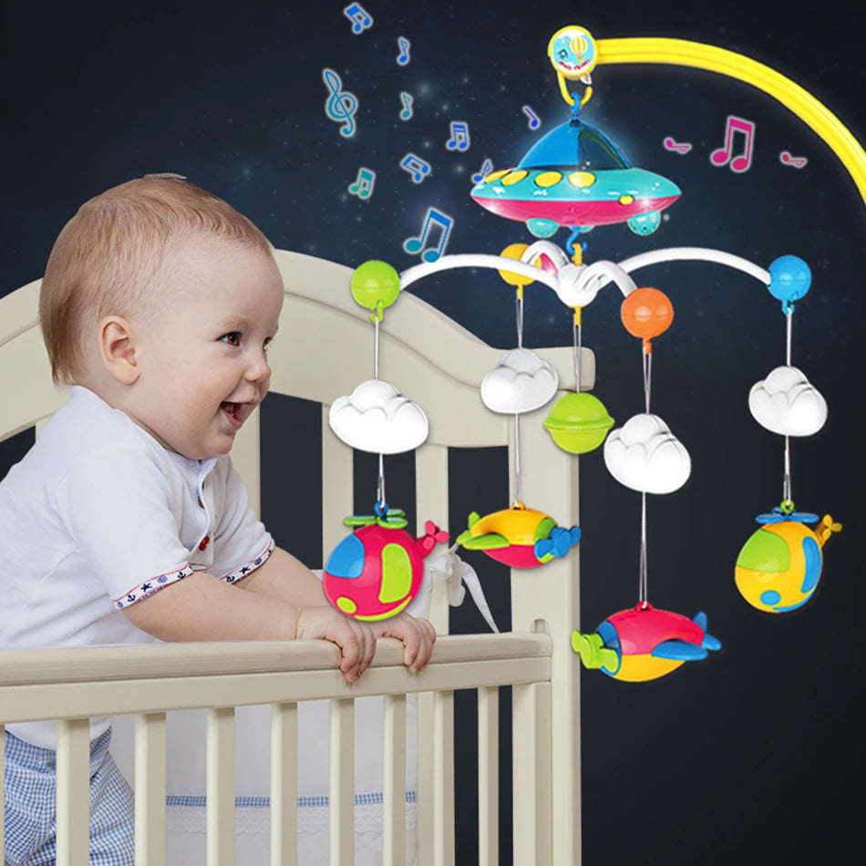 Musical Baby Crib Mobile &ndash; 108 Melodies and Lights Projection
