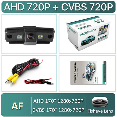 CCD AHD1080P Night Vision Car License Plate Light Rear View Camera For Subaru Forester Outback Impreza Toyota Prado 2010-2014 by InterCyprus Trading Ltd