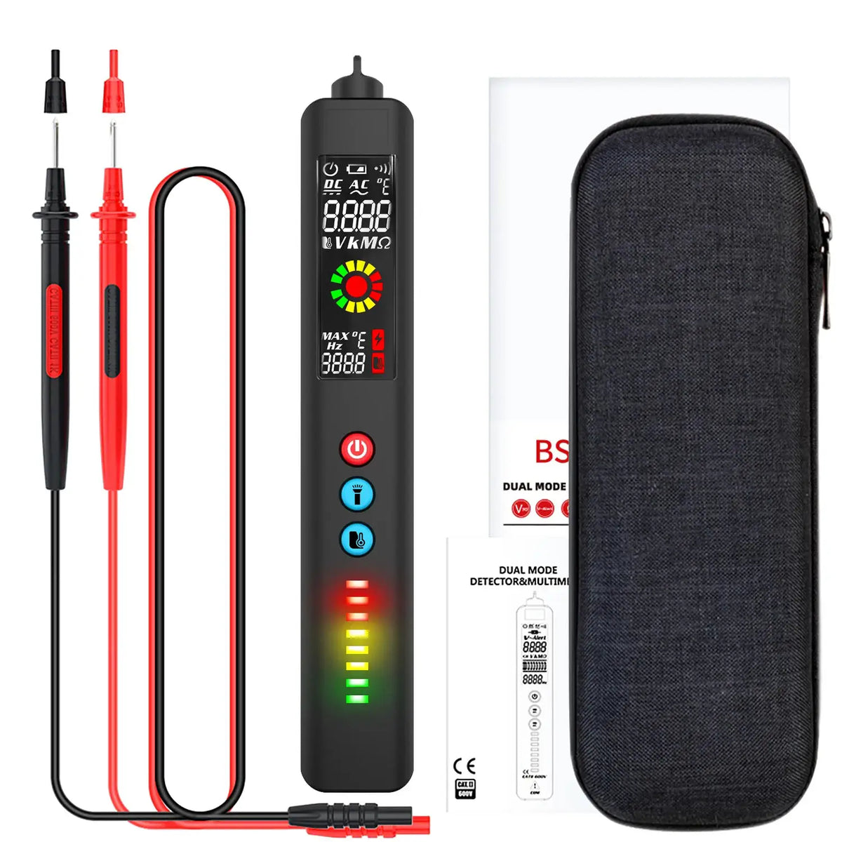 TK HOT BSIDE X1 EBTN Voltage Tester Electronic True AMS Color Display ...