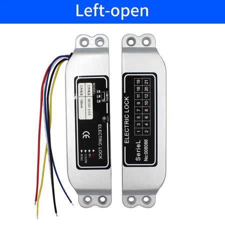 B1L-NC &ndash; DC 12V Fail Safe Mortise Lock With Feedback left open