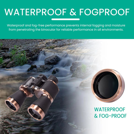 10x50 HD Binoculars for Adults Waterproof &ndash; BAK4 Prism