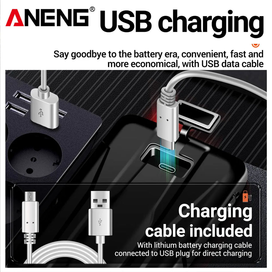 ANENG 683 Rechargeable Touch Screen Multimeter 6000 Counts, AC/DC Voltage Tester