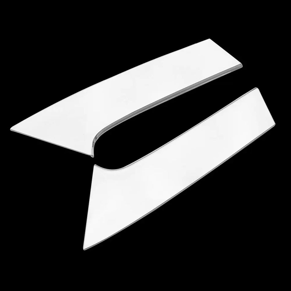 Nissan X-Trail T32 Rear Window Wing Cover Trim Sticker Set Chrome Stainless