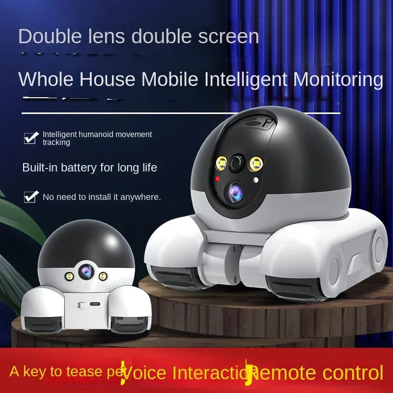 1080P HD WIFI PTZ IP Security Camera - Auto Tracking, Baby &amp; Pet Monitor