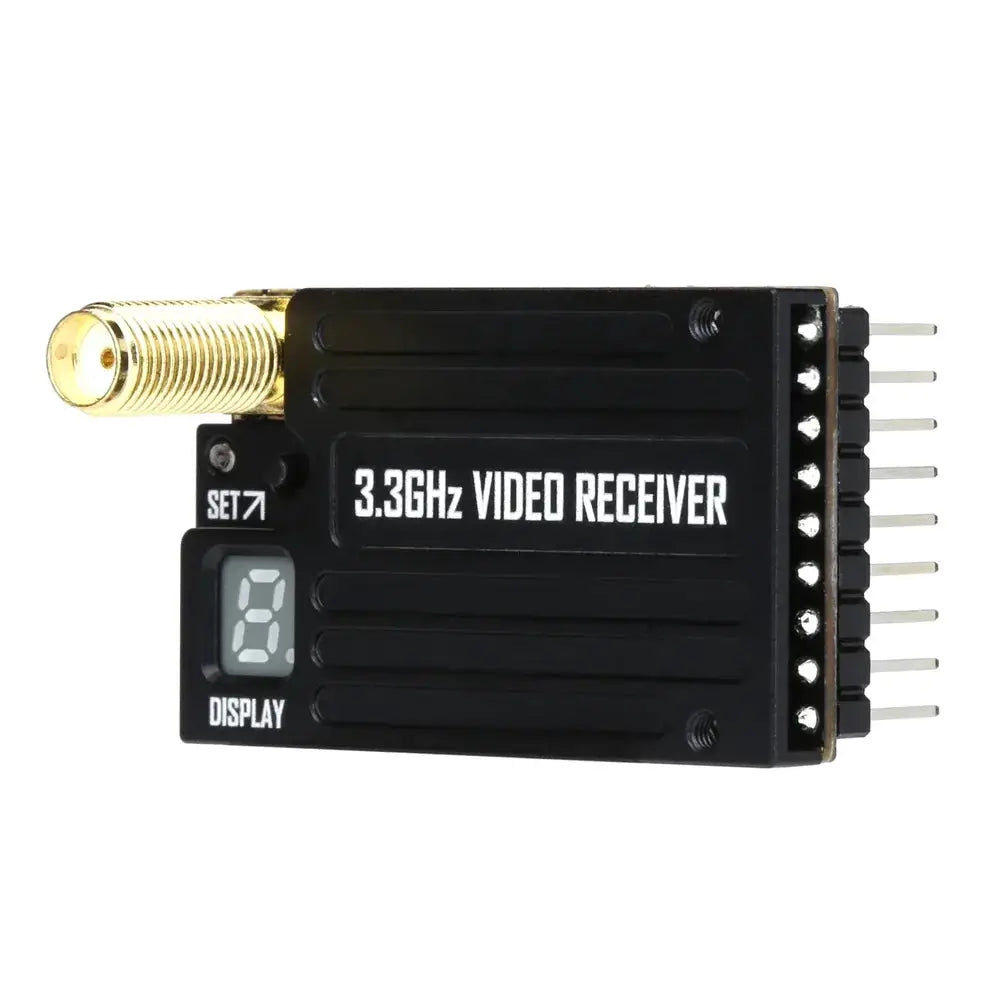 RUSHFPV OverShoot 3.3G 4W VTX Supports IRC Tramp Protocol 7-30V Video Transmitter 3.3GHz Glasses VRX Module FPV Long Range Drone by InterCyprus Trading Ltd