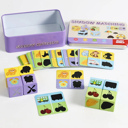 Pattern Matching Game Set - Shape Recognition Boost NB180C2