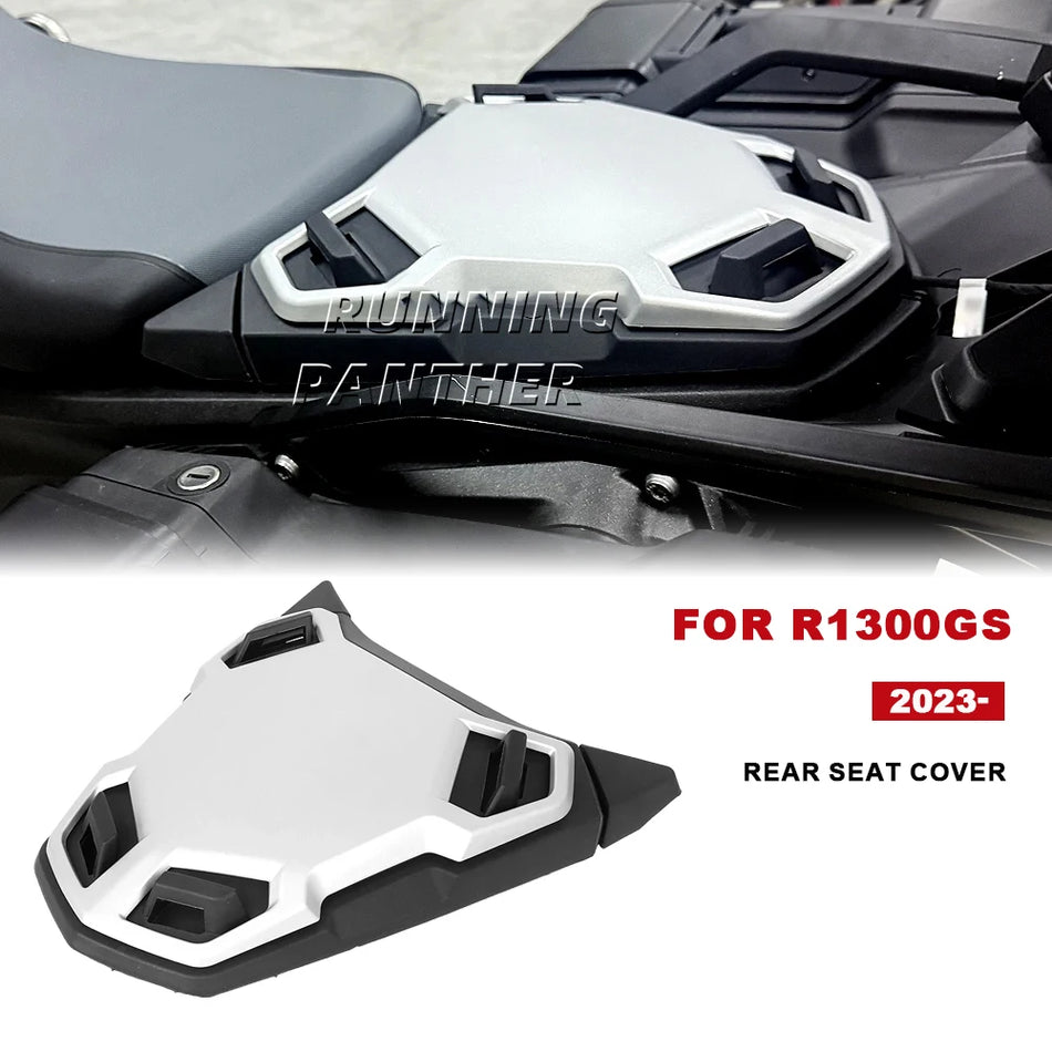 Aizmugurējā sēdekļa pārvalks BMW R1300GS (2023-2025) Sudraba-Melns