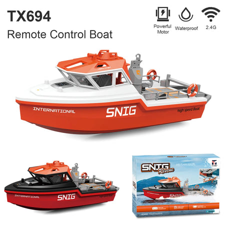One Thirty-Second RC Boat 2-4G Brushless Ship - Fast