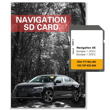 VW Discover Media Navigation AS V21 &ndash; 2025 UK Europe Map Update 32GB CHINA / for VW AS V21