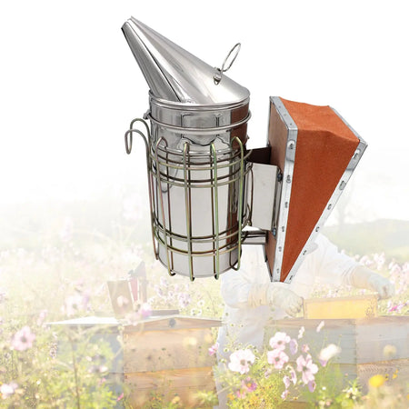 Bee Smoker Stainless Steel &ndash; Heat Guard Protection Sprayer