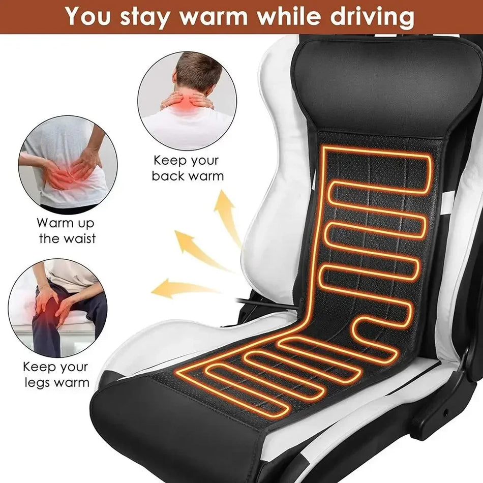 Calentador de Asiento de Coche Mvpower 12V Protección contra Sobrecalentamiento