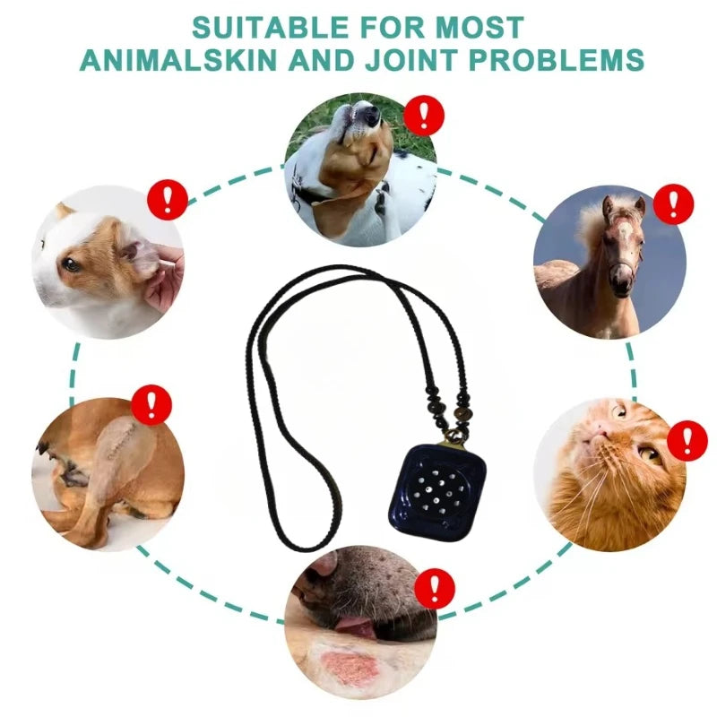 HLKGO Studená laserová terapie zařízení pro psy Červené světlo veterinární péče