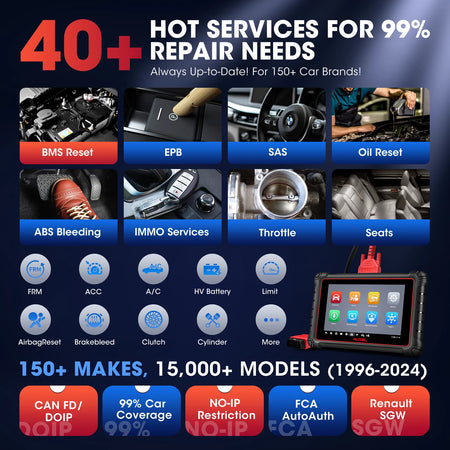 Autel MaxiPRO MP900 MP900E Car Diagnostic Tool - ECU Coding