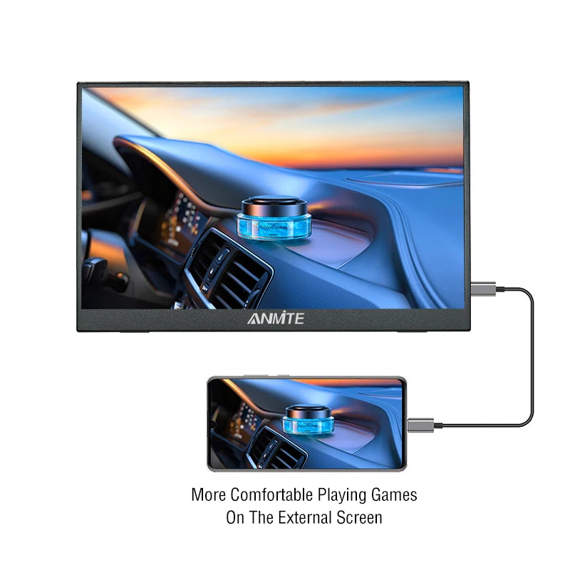 Anmite 15.6 Inch 4K Portable Monitor &ndash; High Dynamic Range Display