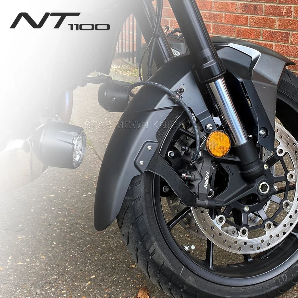 Honda NT1100 Sprednji blatnik podaljšek, ABS plastična konstrukcija, zaščita sprednjega kolesa motocikla