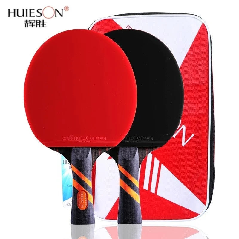 Huieson 8 Stella Noce Tavolo Tennis Paddle 5 Strati Legno Carbonio