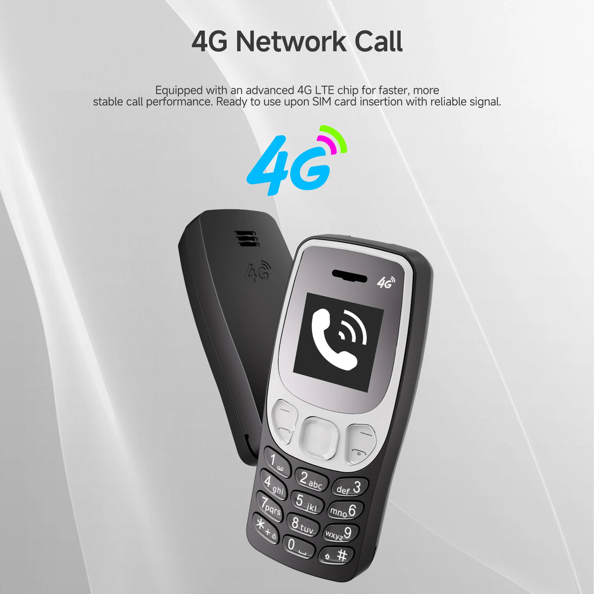 SERVO BM80 LTE 4G Mini Mobile Phone &ndash; Dual SIM Standby