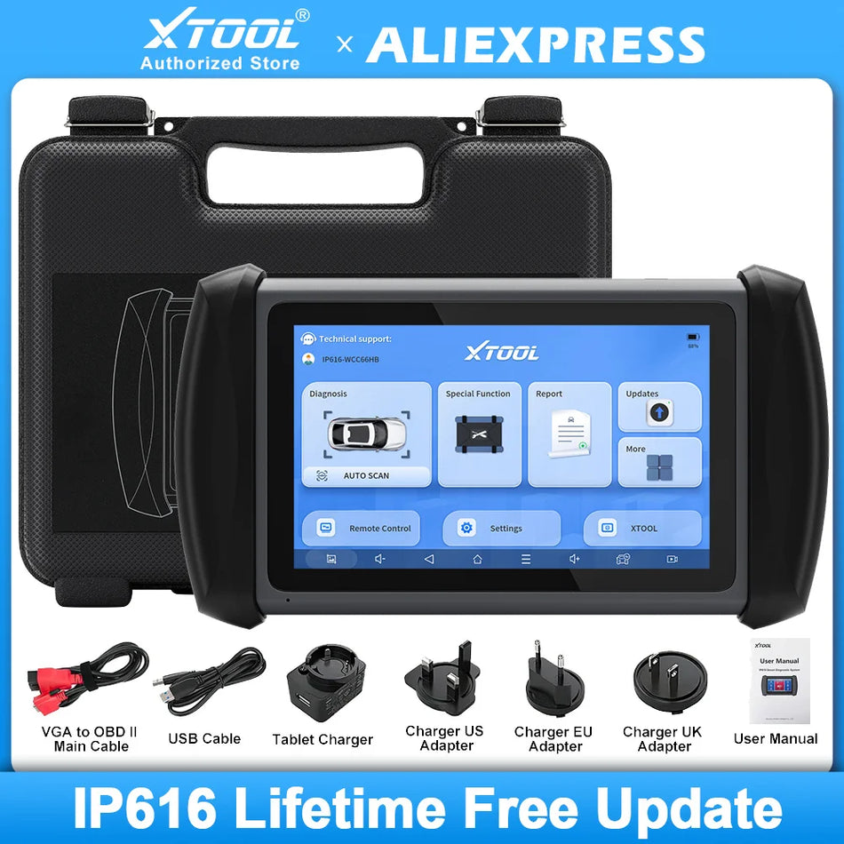 OBD2-Scanner für alle Autos mit CAN FD, 31 Dienste, IP616 XTOOL