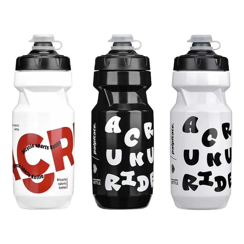 Portable Squeezable 0.6L Bicycle Water Bottle for MTB and Road Cycling