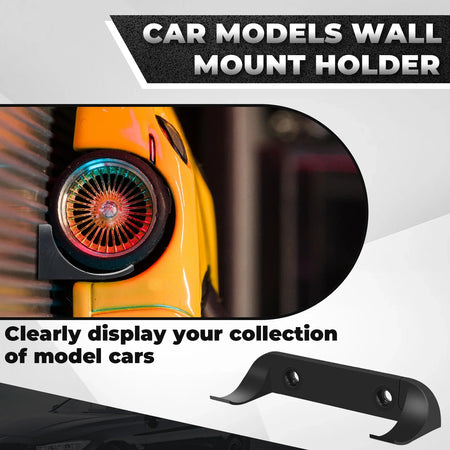 Wall Mount Car Model Display Rack &ndash; Vertical Car Toy Display
