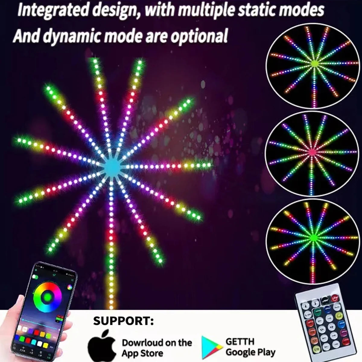 RGBIC Firework LED Strip