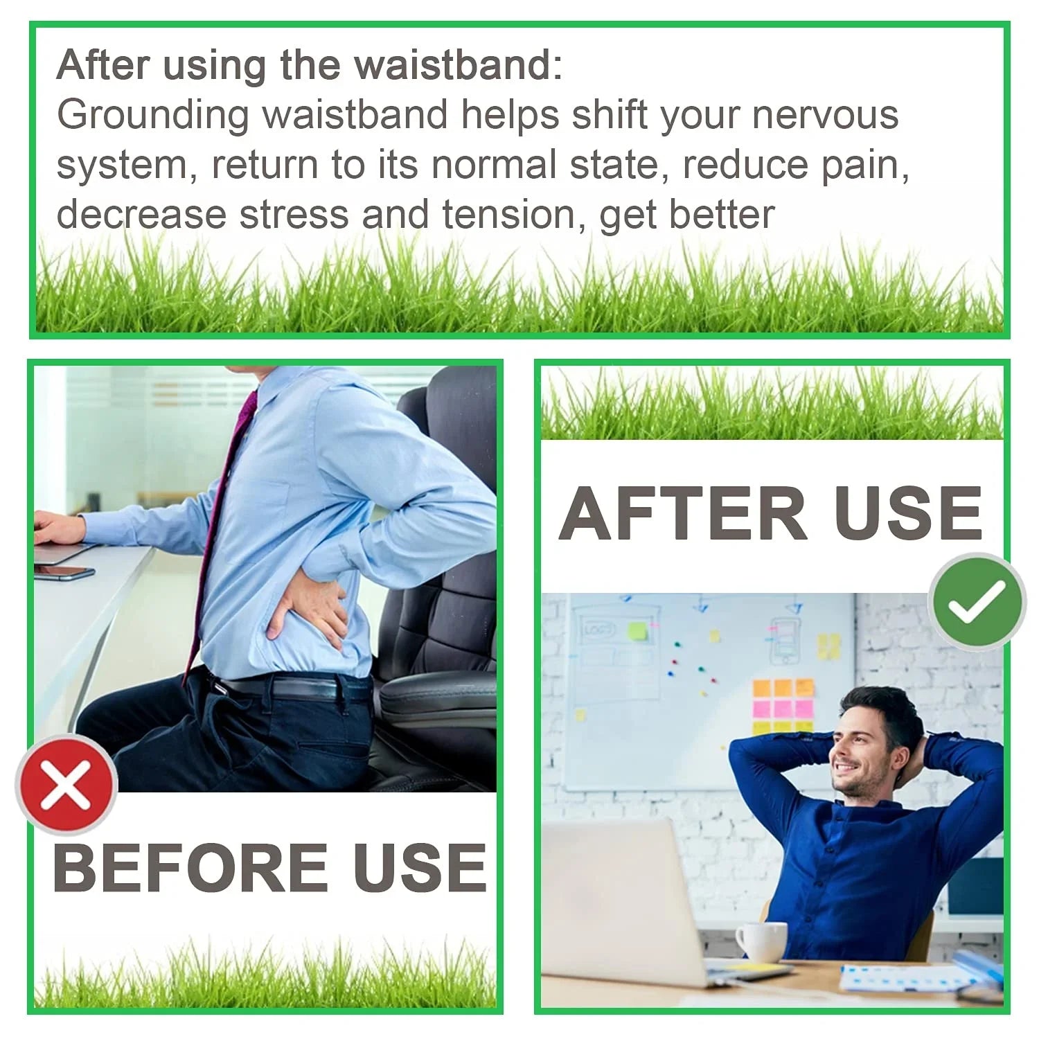 Grounding Belt 15ft Grounding Cord &ndash; Sleep Quality Boost