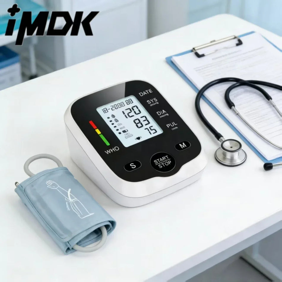 Monitor de Pressão Arterial Digital com Ecrã Grande para Hipertensão em Idosos