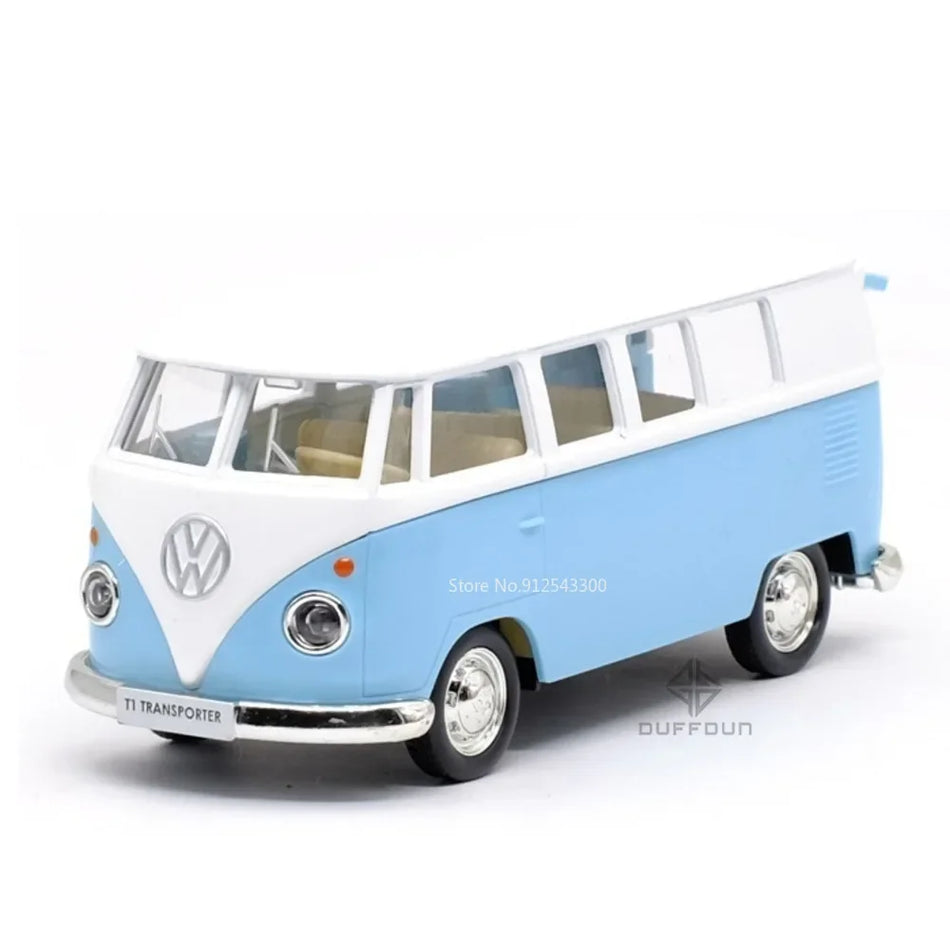 Mașină din metal turnat, scală 1/36 pentru Volkswagen T1 Bus