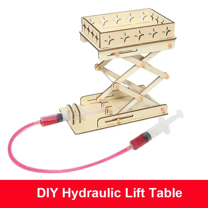 Hydraulic Excavator DIY Student Technology Small Production Science and Education Toy Model Science Experiment Toy by InterCyprus Trading Ltd