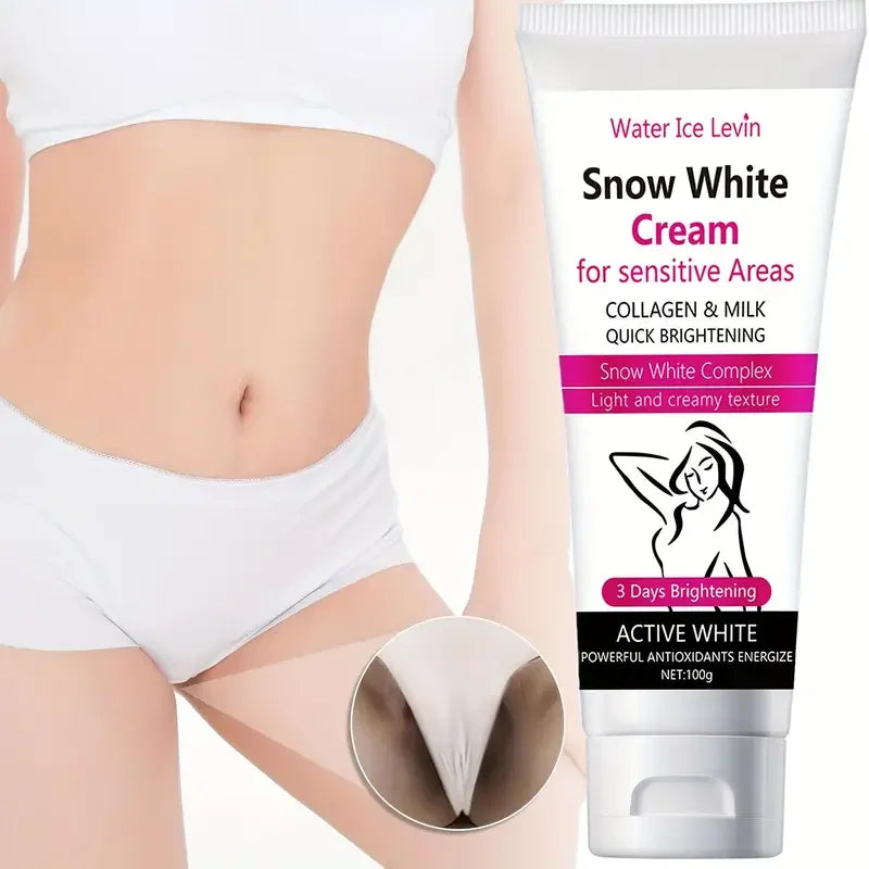 Water Ice Levin Face and Body Brightening Cream &ndash; Gentle Melanin Lightening and Nourishing