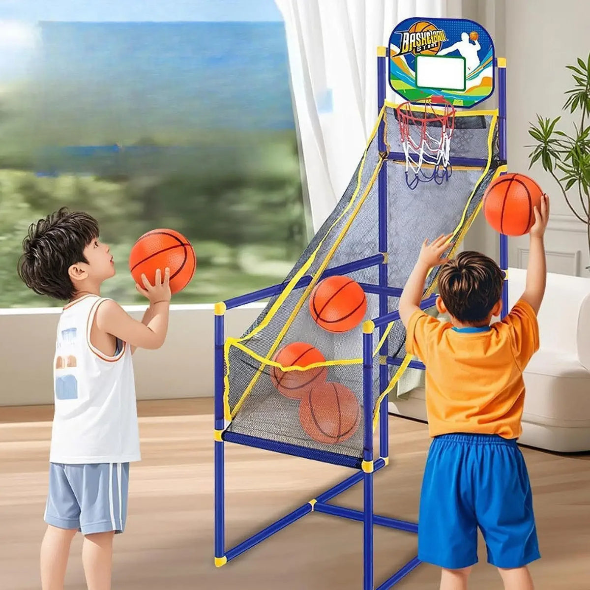 Indoor Basketball Shooting Machine &ndash; Easy Indoor Setup