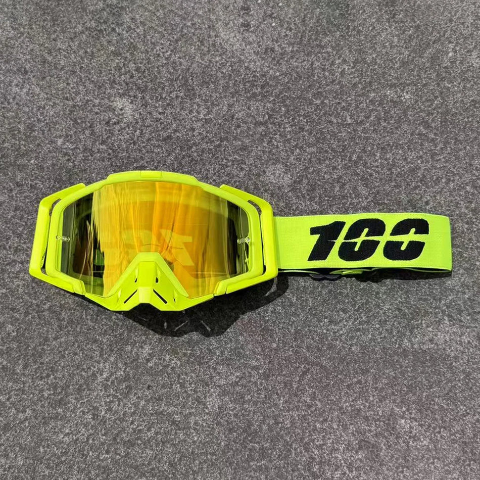 Moottoripyörälasit Hiekkaa Estävät Pölyltä Suojatut Maasto Lasit