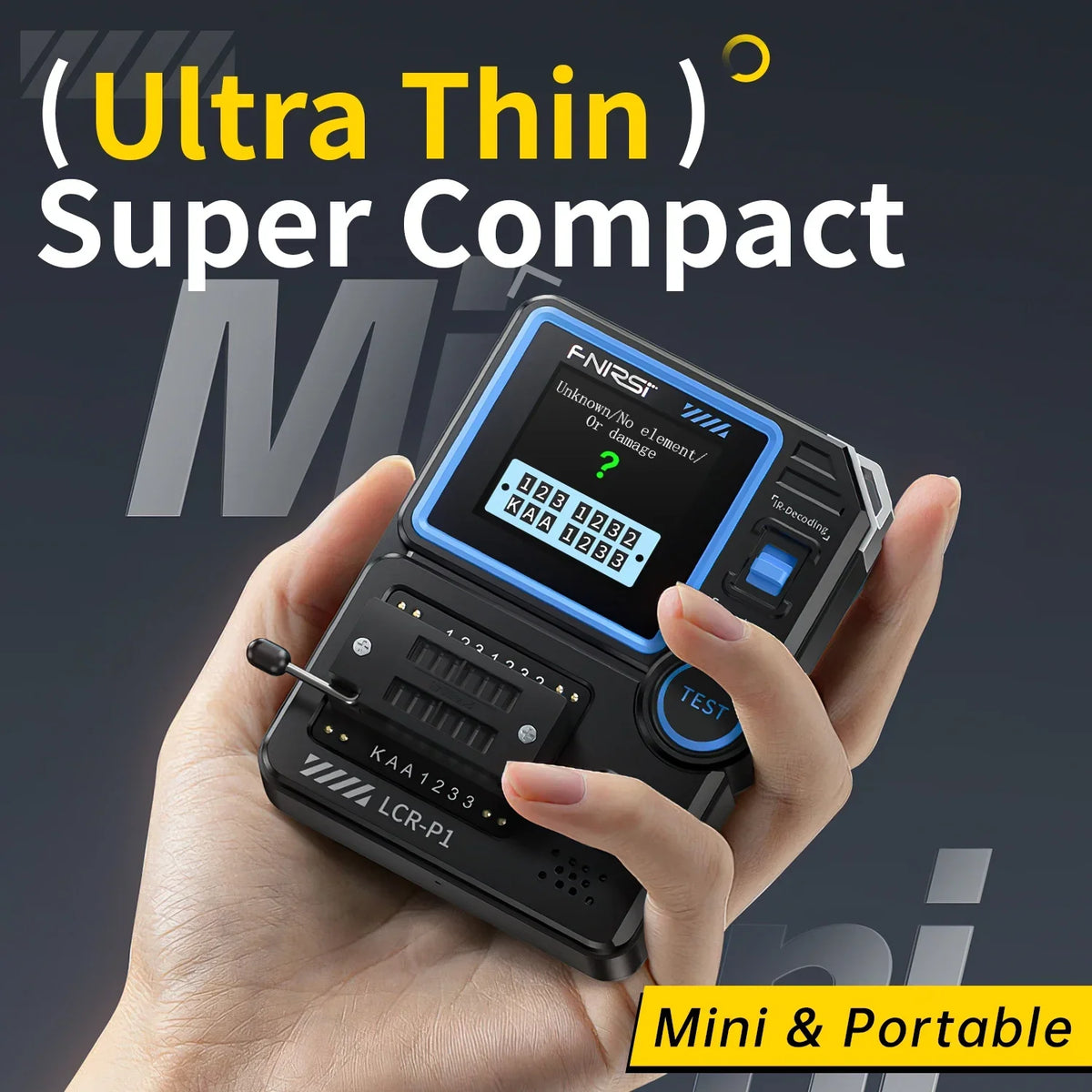 FNIRSI LCR - P1 &ndash; Multifunctional Tester for Accurate Component Measurement