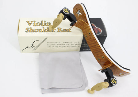 Tonling Violin Shoulder Rest &ndash; Adjustable Aluminum Alloy 3/4