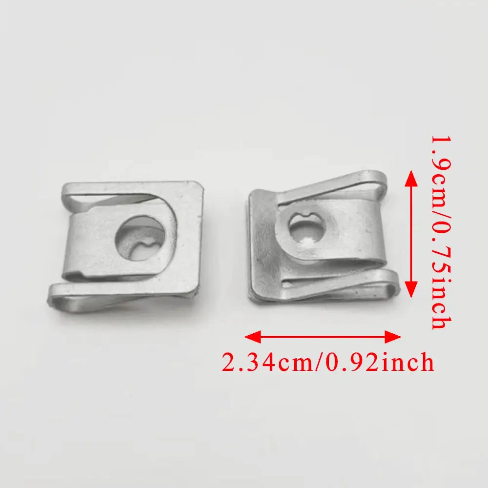 Undertray Engine Guard Screws And Clip Nut Set For BMW Mini Audi VW 51718212148 8K0805922A by InterCyprus Trading Ltd