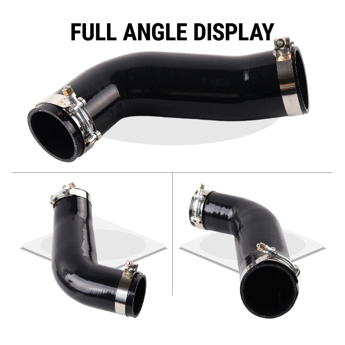 Turbo Inlet Hose Silicone For VW Audi Golf MK7 R A3 S3 TT 2.0T by InterCyprus Trading Ltd