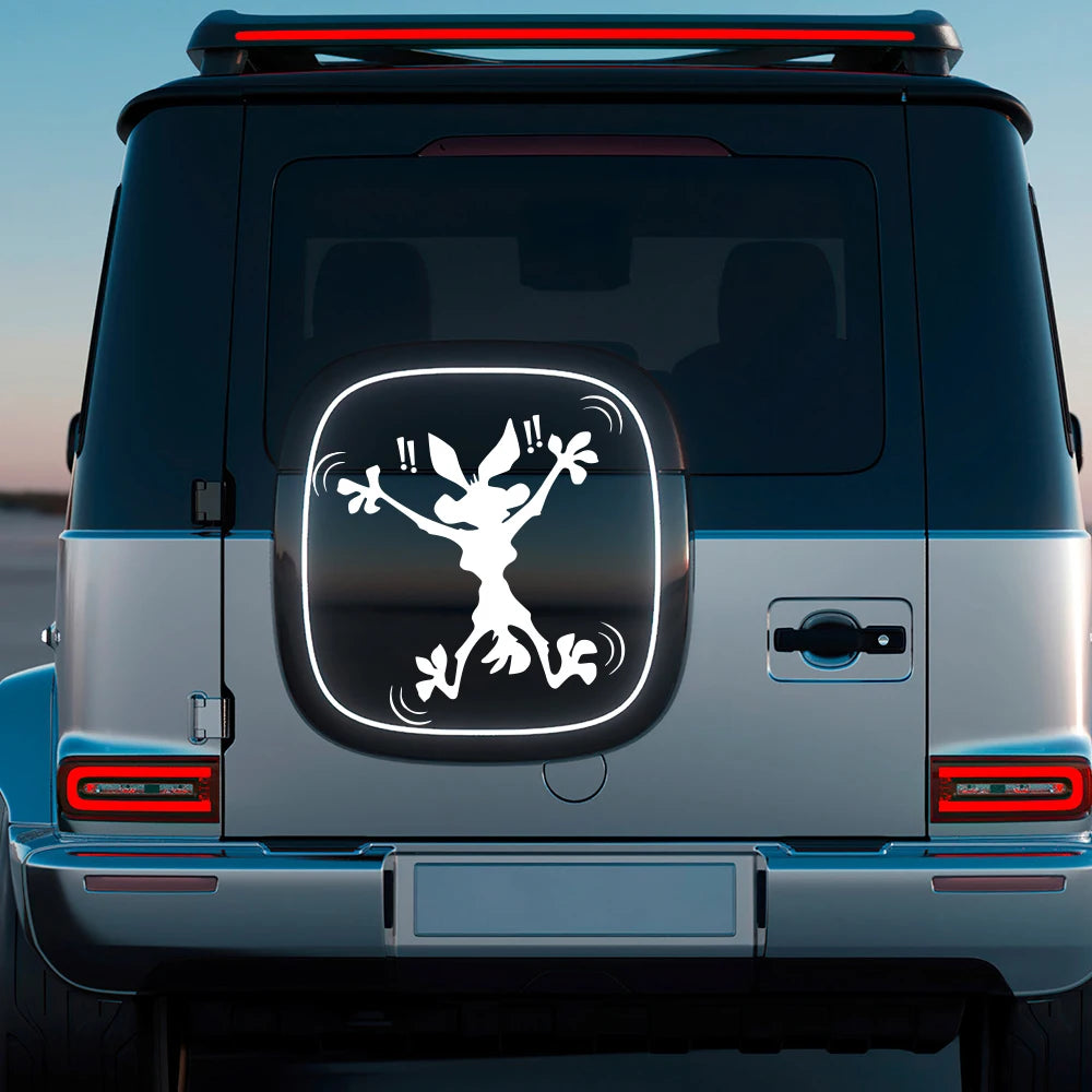 Waterproof PVC Car Wrap Vinyl Film Cartoon Decals Kit for Dent Fix and Decoration