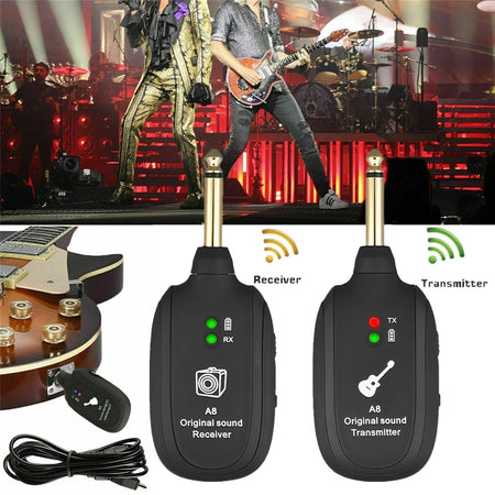 Miwayer A8 Wireless Guitar System &ndash; Ultra-Low Latency