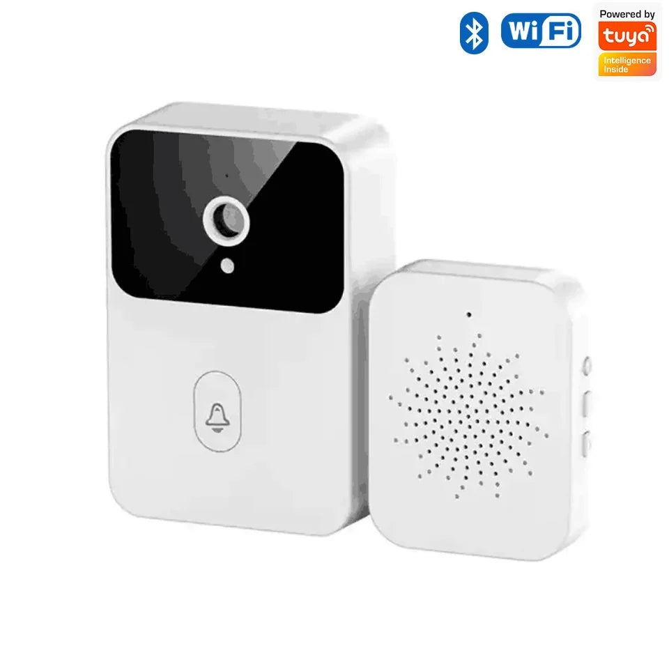 Tuya Intelligent Wifi Doorbell Outdoor &ndash; Night Vision WHITE