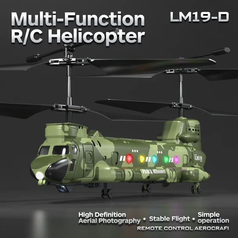 LM19-D HD Camera RC Helicopter &ndash; Fall Resistant Durability camera