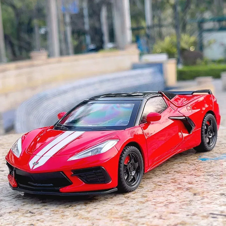 Model de mașină din metal turnat pentru RMZ City C8 Z4 Cabriolet