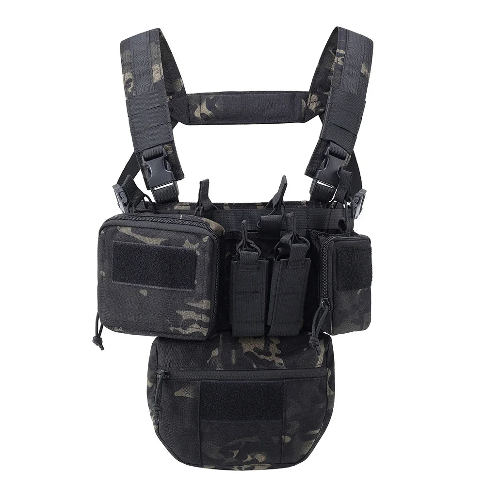 SINAIRSOFT CS Match Chest Rig &ndash; Ultra Lightweight Gear Oxford MCBK 1