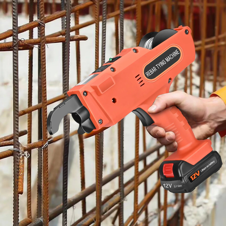 8–34 mm Raudoituslangankiristyskone 12V Automaattinen Akulla