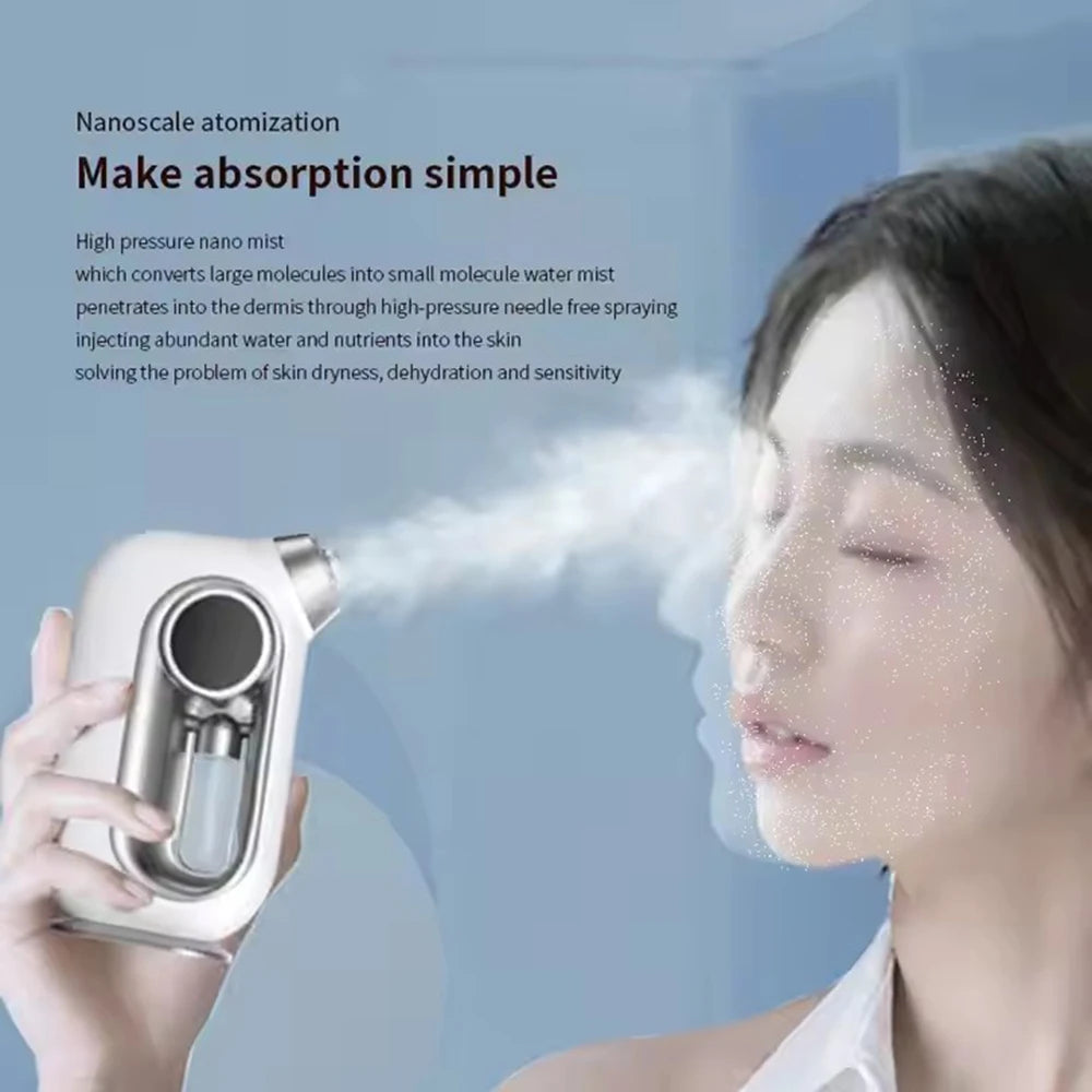 Facial Mist Sprayer Humidifier &ndash; Rechargeable Vaporizer