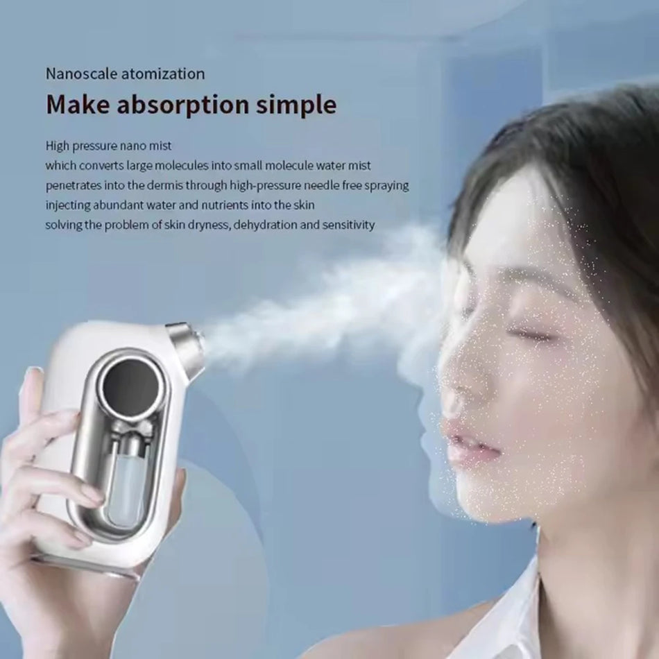 Facial Mist Sprayer Humidifier &ndash; Rechargeable Vaporizer